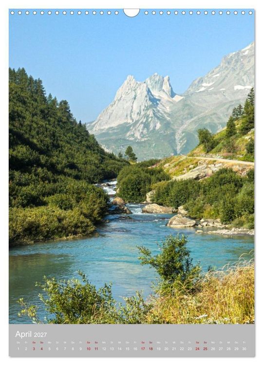 Produktbild: Tour du Mont Blanc (Wandkalender 2027 DIN A3 hoch), CALVENDO Monatskalender