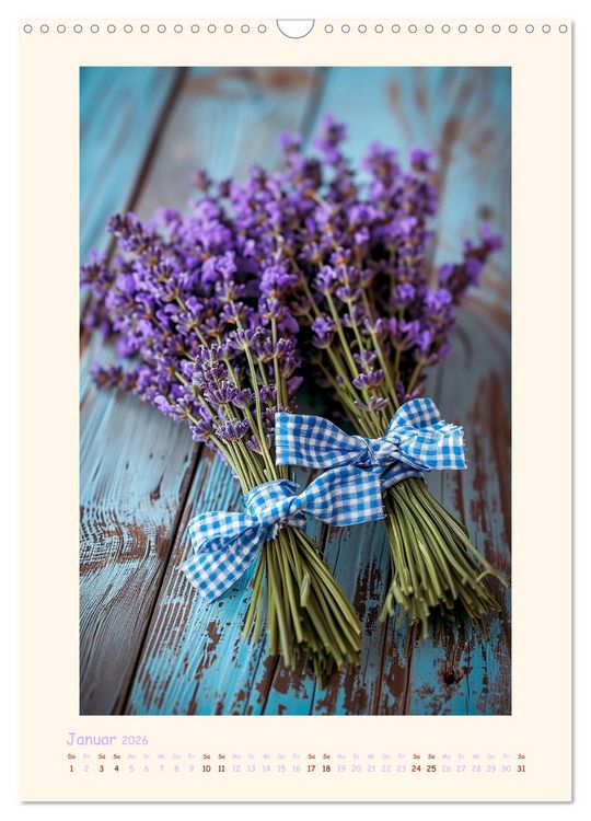 Produktbild: Lavendel (Wandkalender 2026 DIN A3 hoch), CALVENDO Monatskalender