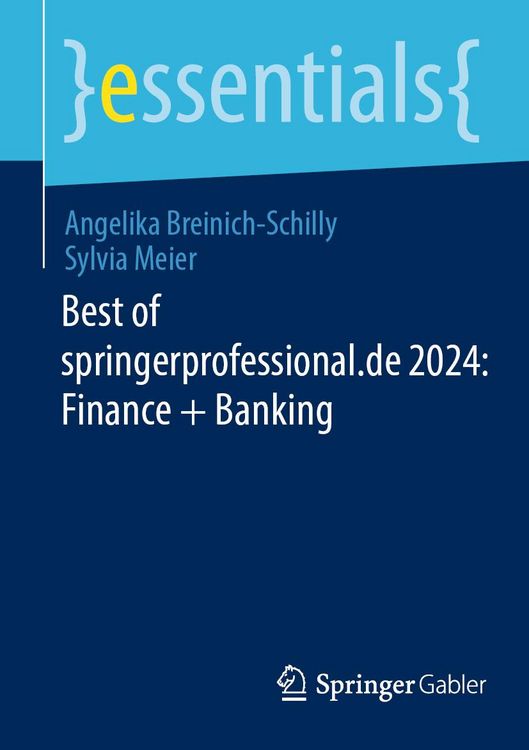 Produktbild: Best of springerprofessional.de 2024: Finance + Banking