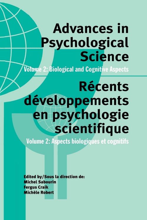 Produktbild: Advances in Psychological Science, Volume 2