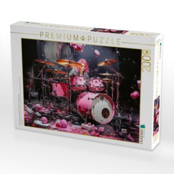 Produktbild: CALVENDO Puzzle Das Schlagzeugsolo, Gipfel der Verzierung und Betonung | 2000 Teile Lege-Gr&ouml;&szlig;e 90x67cm Foto-Puzzle f&uuml;r gl&uuml;ckliche Stunden