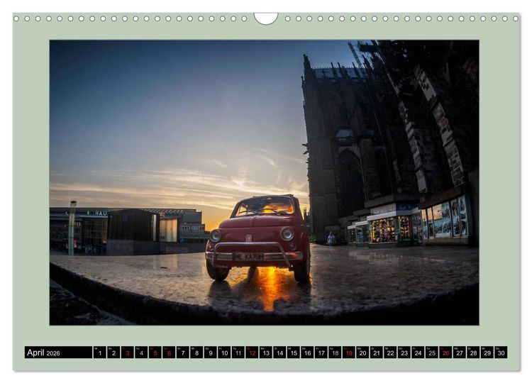 Produktbild: Die Knutschkugel in K&ouml;ln (Wandkalender 2026 DIN A3 quer), CALVENDO Monatskalender