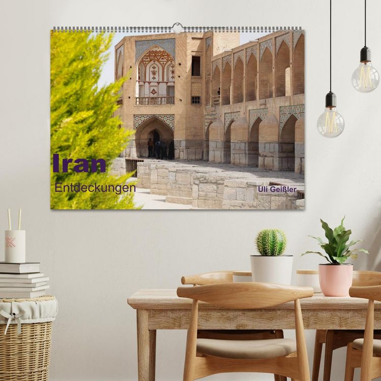 Produktbild: Iran - Entdeckungen (Wandkalender 2026 DIN A2 quer), CALVENDO Monatskalender
