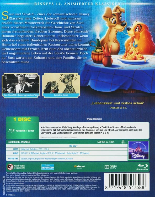 Produktbild: Susi und Strolch - Disney Classics