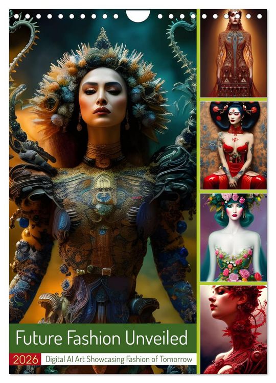 Produktbild: Future Fashion Unveiled (Wall Calendar 2026 DIN A4 portrait), CALVENDO 12 Month Wall Calendar