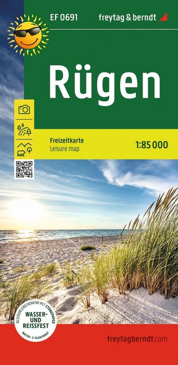 Produktbild: Freytag & berndt Freizeitkarte R&uuml;gen 1:85.000