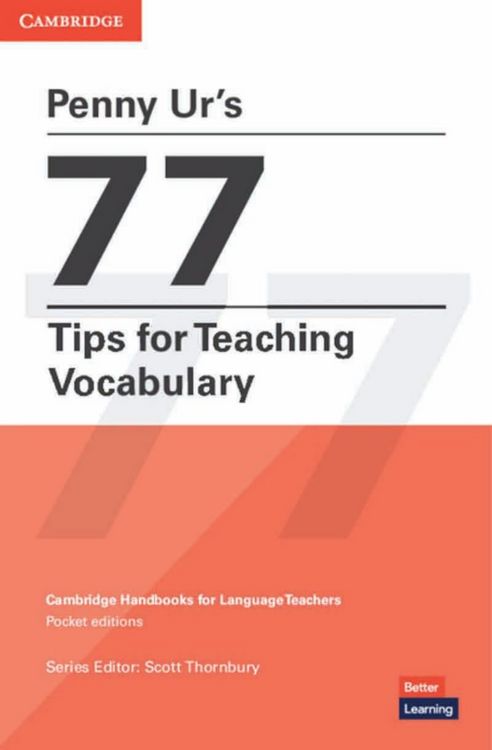 Produktbild: Penny Ur's 77 Tips for Teaching Vocabulary