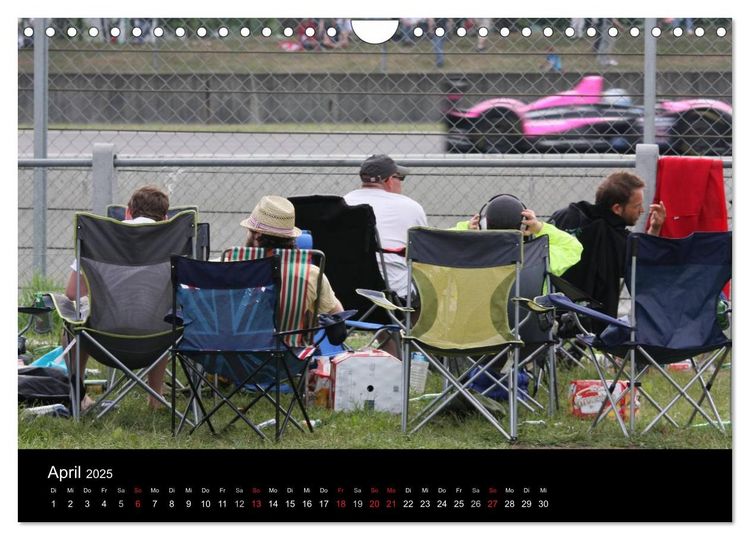 Produktbild: 24 Stunden in Le Mans (Wandkalender 2025 DIN A4 quer), CALVENDO Monatskalender
