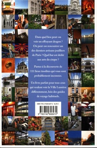 Produktbild: 111 lieux &agrave; Paris &agrave; ne pas manquer