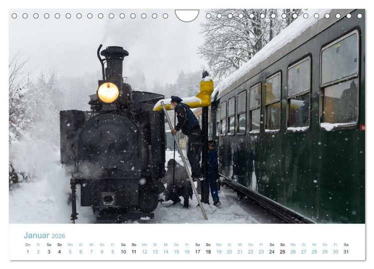 Produktbild: Steyrtalbahn (Wandkalender 2026 DIN A4 quer), CALVENDO Monatskalender