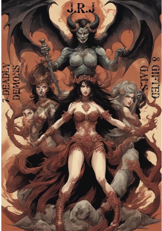 Produktbild: 7 Deadly Demons Vs. 8 Gifted Gals (Purging Generational Curses, #3)