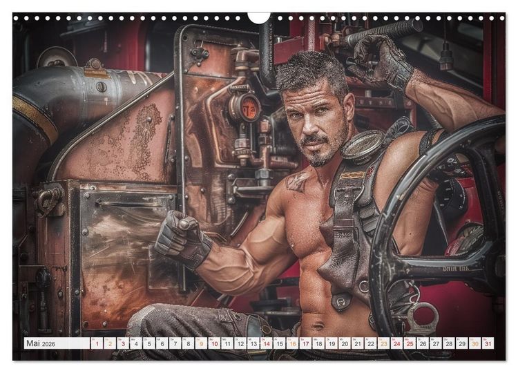 Produktbild: Feuerwehrm&auml;nner (Wandkalender 2026 DIN A3 quer), CALVENDO Monatskalender