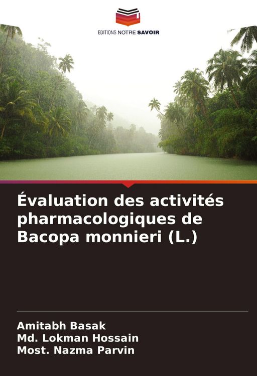 Produktbild: &Eacute;valuation des activit&eacute;s pharmacologiques de Bacopa monnieri (L.)