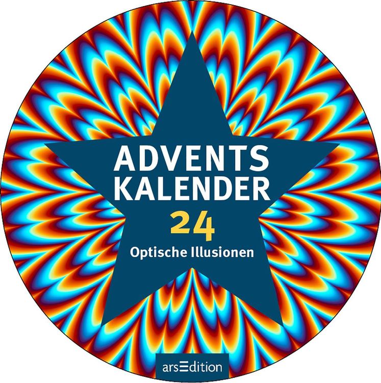 Adventskalender in der Dose. 24 optische Illusionen