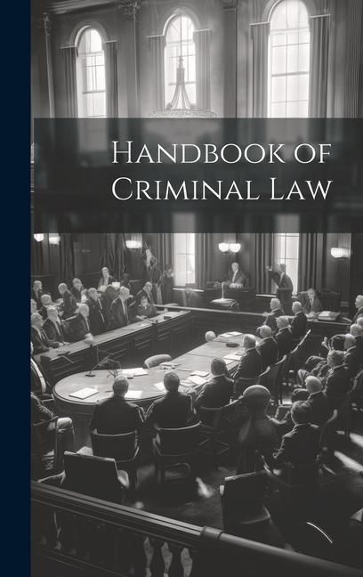 Produktbild: Handbook of Criminal Law