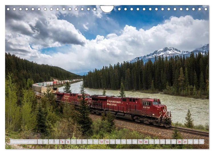 Produktbild: Die kanadischen Rockies (Wandkalender 2026 DIN A4 quer), CALVENDO Monatskalender