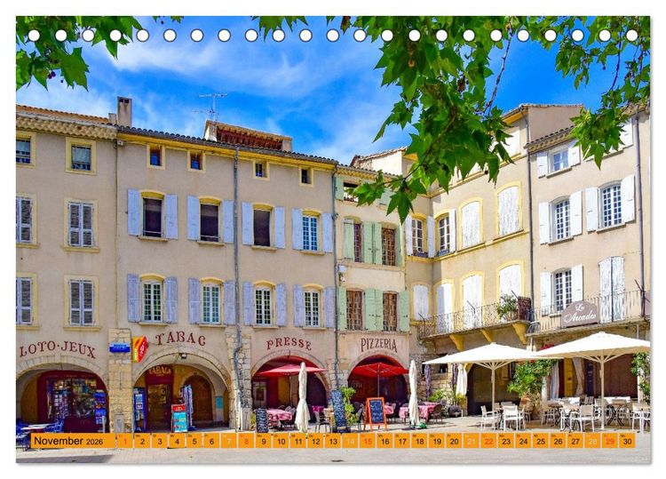 Produktbild: Wo die Provence am sch&ouml;nsten ist (Tischkalender 2026 DIN A5 quer), CALVENDO Monatskalender