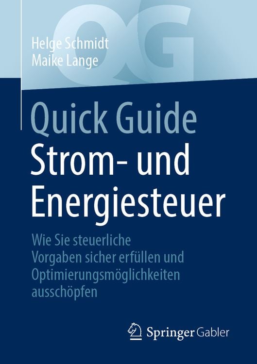 Produktbild: Quick Guide Strom- und Energiesteuer