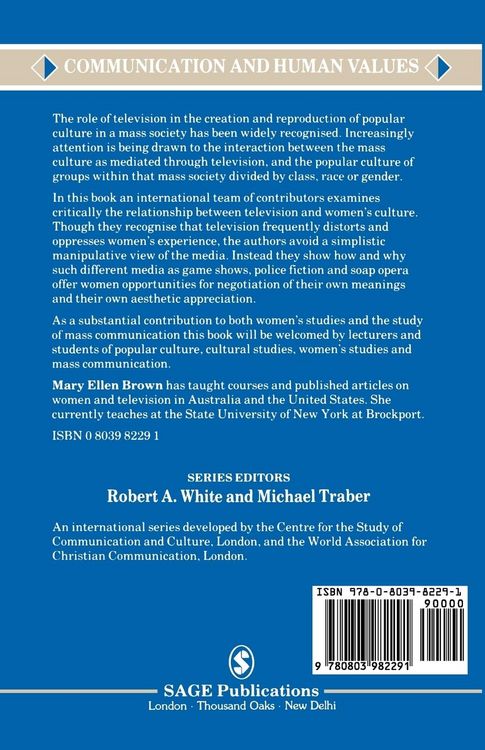 Produktbild: Television and Women's Culture