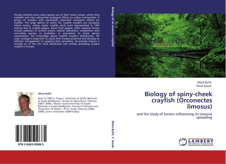 Produktbild: Biology of spiny-cheek crayfish (Orconectes limosus)