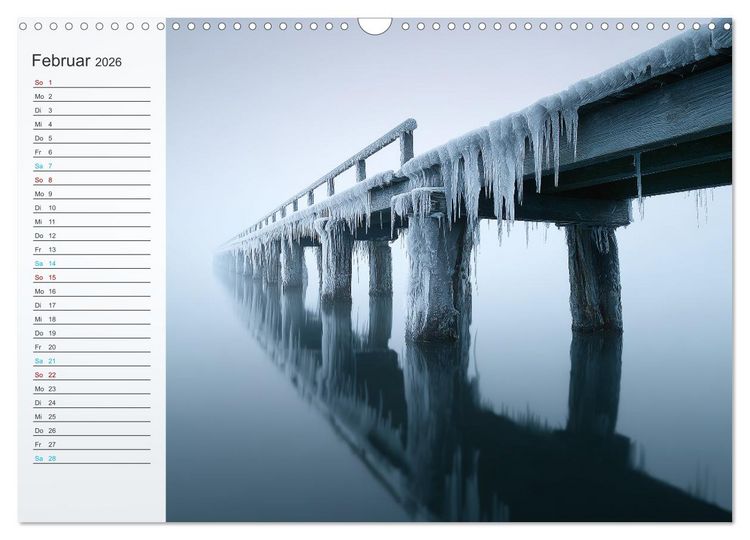 Produktbild: Im Fluss der Zeit (Wandkalender 2026 DIN A3 quer), CALVENDO Monatskalender