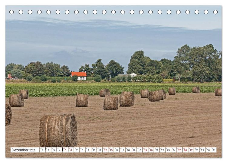 Produktbild: Seel&auml;ndisches Flandern (Tischkalender 2026 DIN A5 quer), CALVENDO Monatskalender