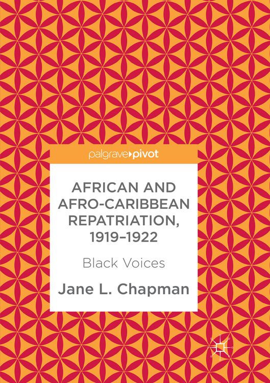 Produktbild: African and Afro-Caribbean Repatriation, 1919&ndash;1922