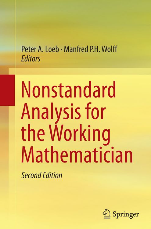 Produktbild: Nonstandard Analysis for the Working Mathematician