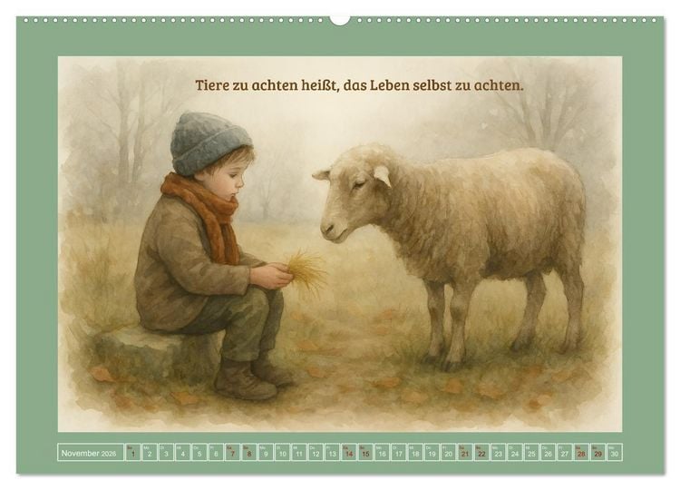 Produktbild: Wenn wir f&uuml;hlen (hochwertiger Premium Wandkalender 2026 DIN A2 quer), Kunstdruck in Hochglanz