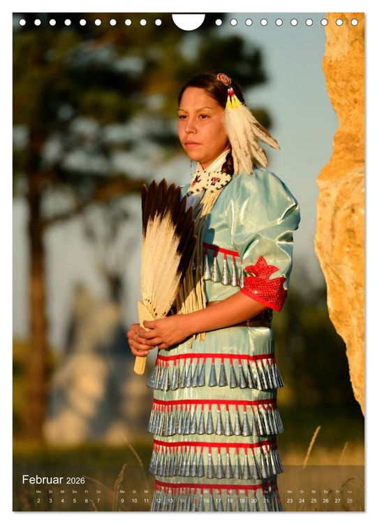 Produktbild: INDIANER Portrait Collection 2 (Wandkalender 2026 DIN A4 hoch), CALVENDO Monatskalender