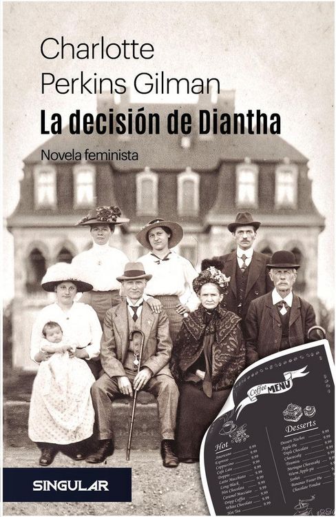 Produktbild: La decisi&oacute;n de Diantha : novela feminista