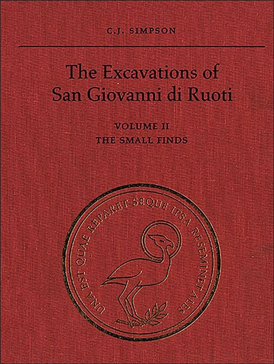 Produktbild: The Excavations of San Giovanni Di Ruoti