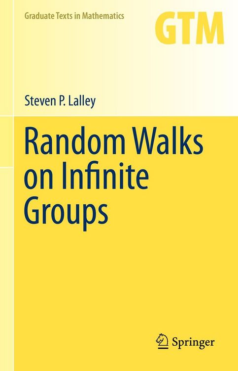 Produktbild: Random Walks on Infinite Groups