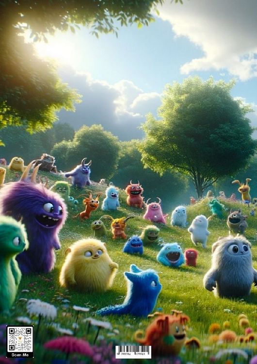 Produktbild: Kuschelmonster im Farbenrausch