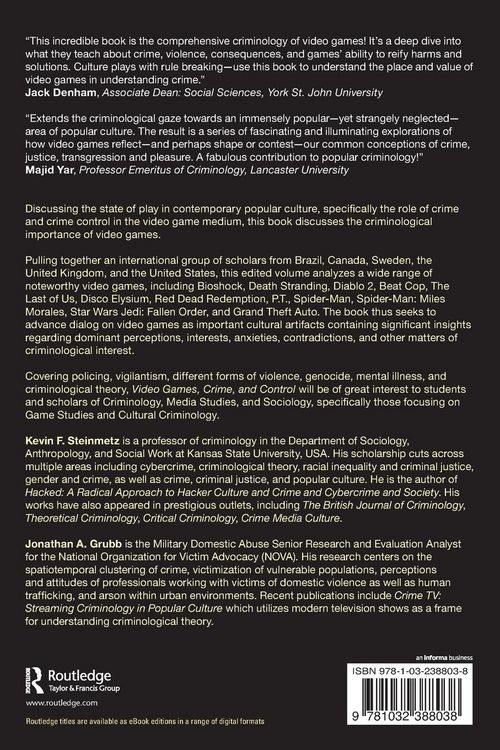 Produktbild: Video Games, Crime, and Control