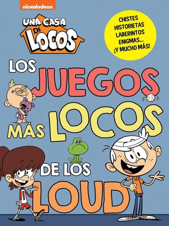 Produktbild: Los juegos m&aacute;s locos de los Loud (Una casa de locos. Actividades)