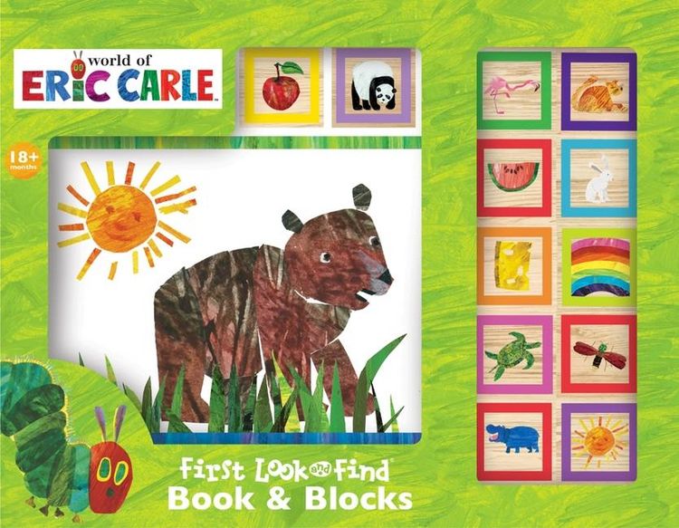 Produktbild: World of Eric Carle: First Look and Find Book & Blocks [With Wooden Blocks]