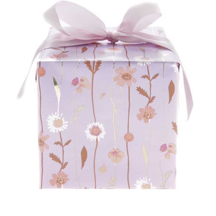 Produktbild: Geschenkpapier Blumenranken, flieder,