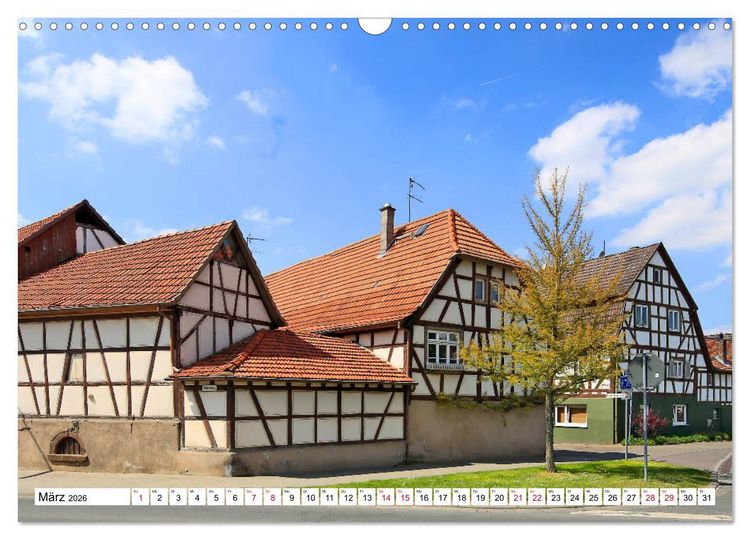 Produktbild: Gro&szlig; Umstadt vom Frankfurter Taxifahrer (Wandkalender 2026 DIN A3 quer), CALVENDO Monatskalender