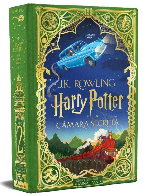 Produktbild: Harry Potter Y La C&aacute;mara Secreta (Ed. Minalima) / Harry Potter and the Chamber of Secrets