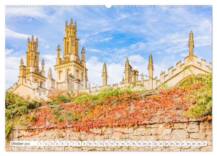 Produktbild: Die englischen Cotswolds (Wandkalender 2026 DIN A2 quer), CALVENDO Monatskalender