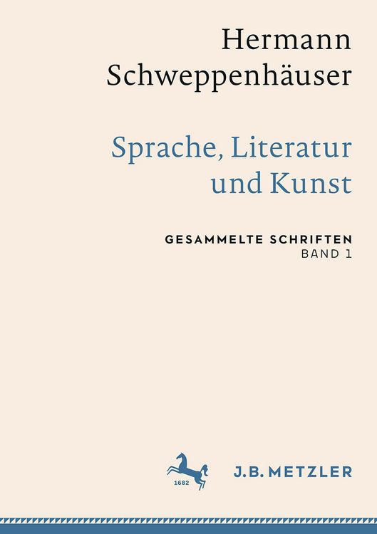 Produktbild: Hermann Schweppenh&auml;user: Sprache, Literatur und Kunst