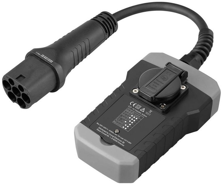 Produktbild: VOLTCRAFT IST 3003 EVSE Tester f&uuml;r VDE0100-Installationstester Wallbox eMobility PE-Vorpr&uuml;fung