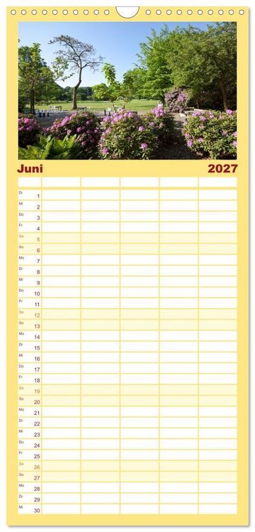 Produktbild: Familienplaner 2027 - Hannover - Momente einer Reise mit 5 Spalten (Wandkalender, 21 x 45 cm) CALVENDO