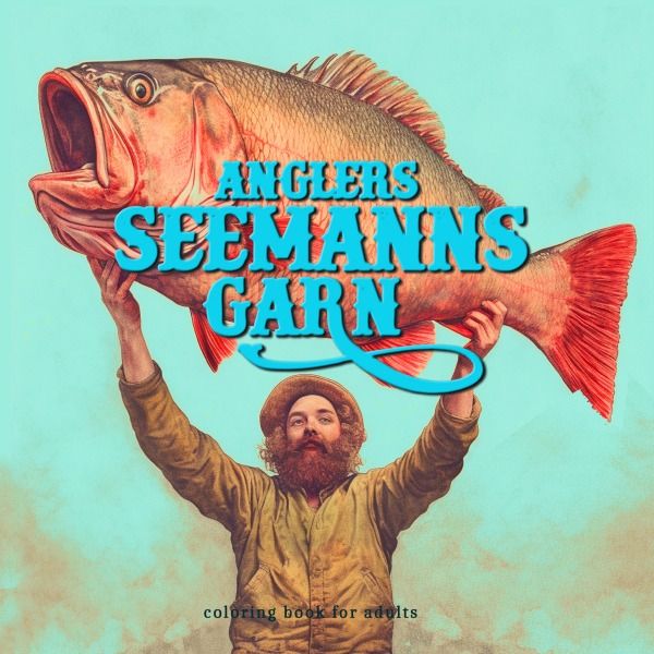 Produktbild: Anglers Seemansgarn Angler Malbuch f&uuml;r Erwachsene