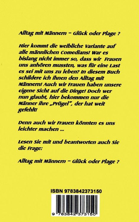 Produktbild: Alltag mit M&auml;nnern - Gl&uuml;ck oder Plage?