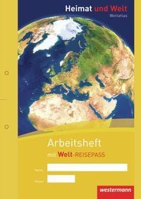 Produktbild: Heimat und Welt Weltatlas. Arbeitsheft Kartenarbeit
