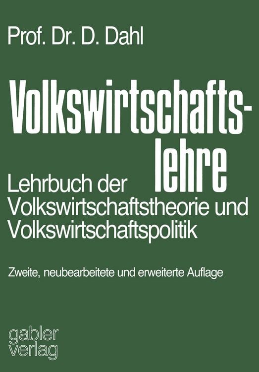 Produktbild: Volkswirtschaftslehre