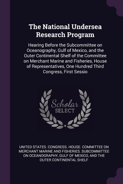 Produktbild: The National Undersea Research Program