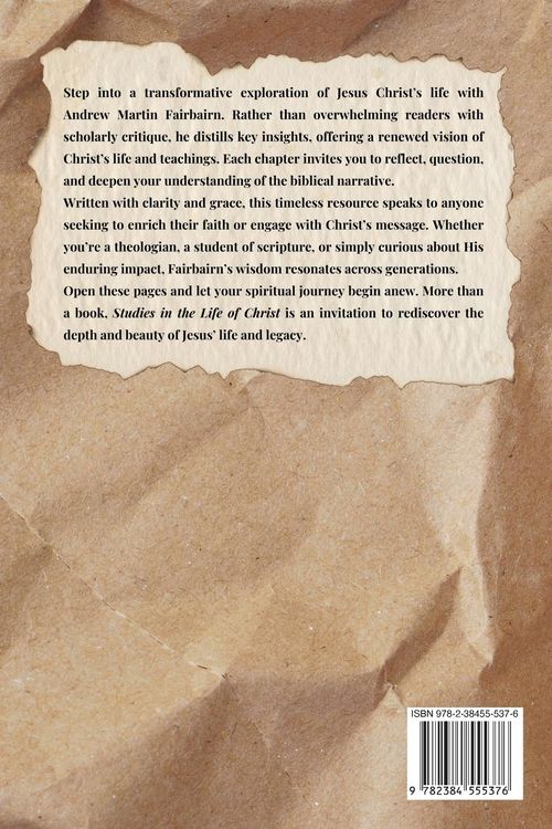 Produktbild: Studies in the life of Christ